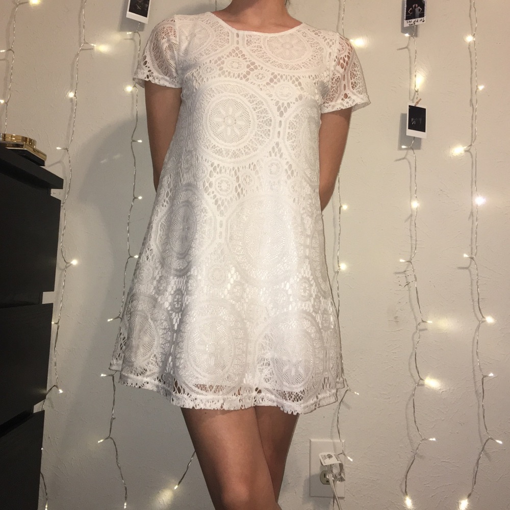 Lacey White Minidress // S